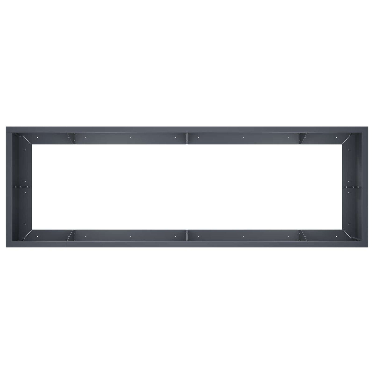 Retaining Wall 8 pcs 118.11 x 39.37 x 15.75 in Steel Anthracite