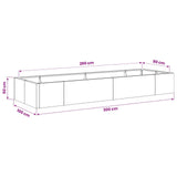 Retaining Wall 8 pcs 118.11 x 39.37 x 19.69 in Steel Anthracite