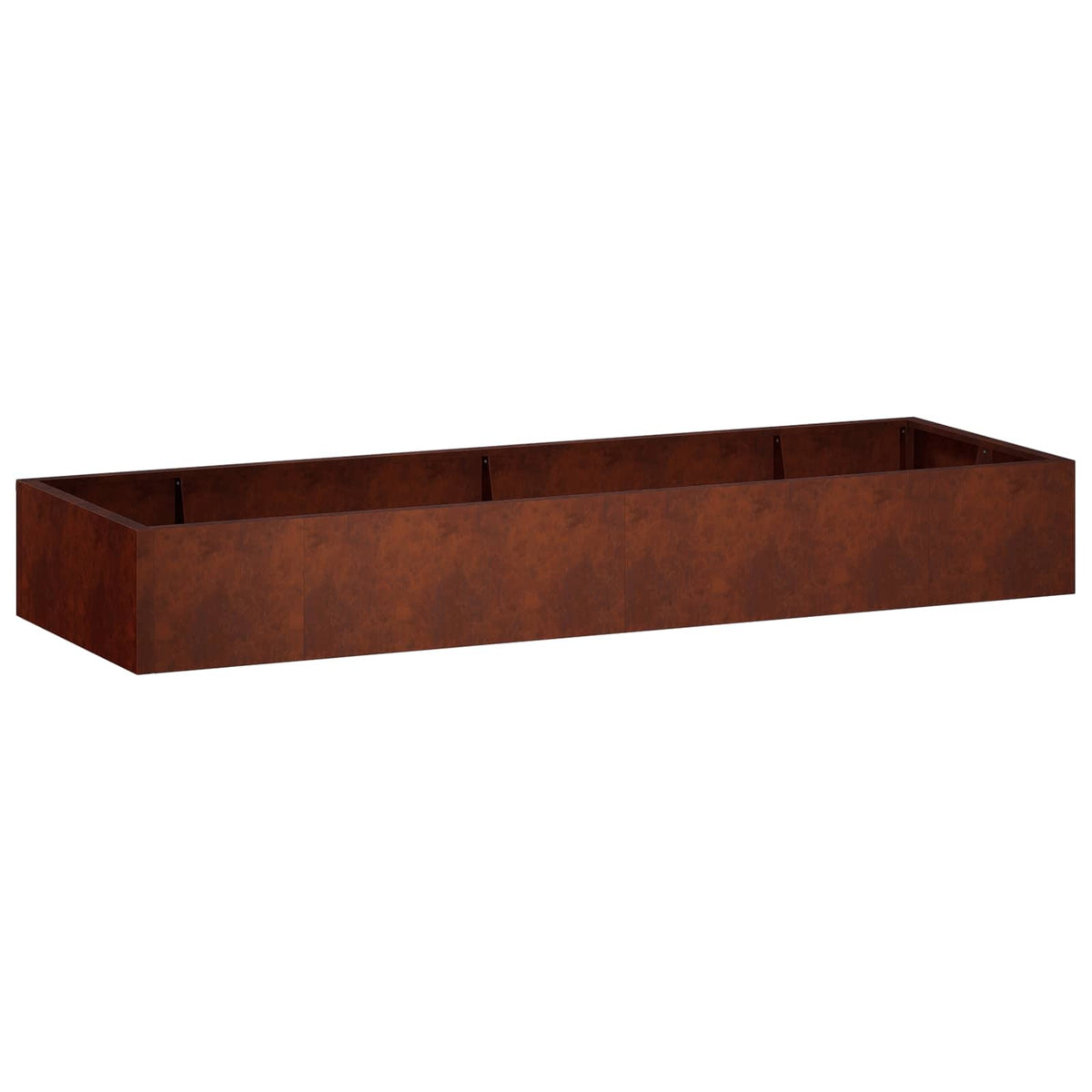 Retaining Wall 8 pcs 118.11 x 39.37 x 19.69 in Weathering Steel
