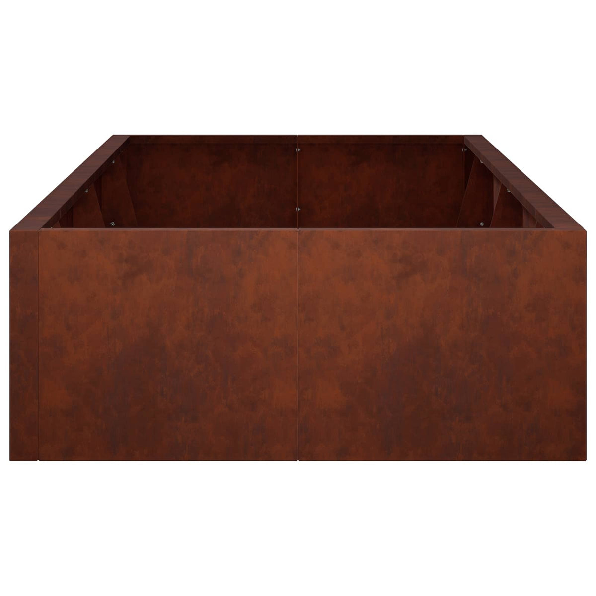 Retaining Wall 8 pcs 118.11 x 39.37 x 19.69 in Weathering Steel
