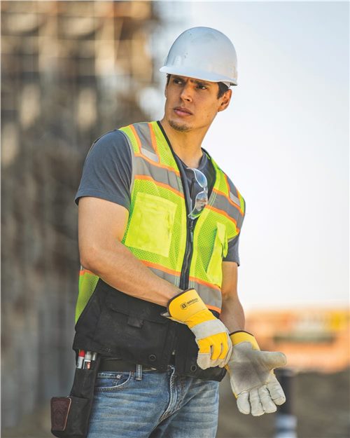 Unisex Premium Black Series® Black Bottom Class 2 Vest - 3490