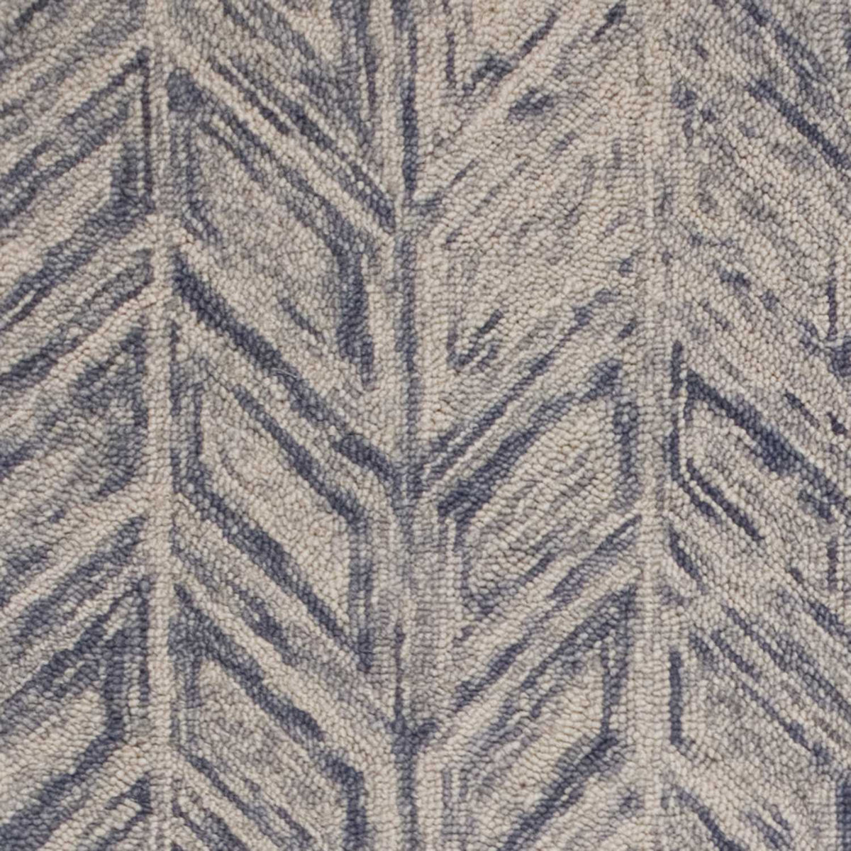 9' X 12' Blue Wool Hand Tufted Area Rug