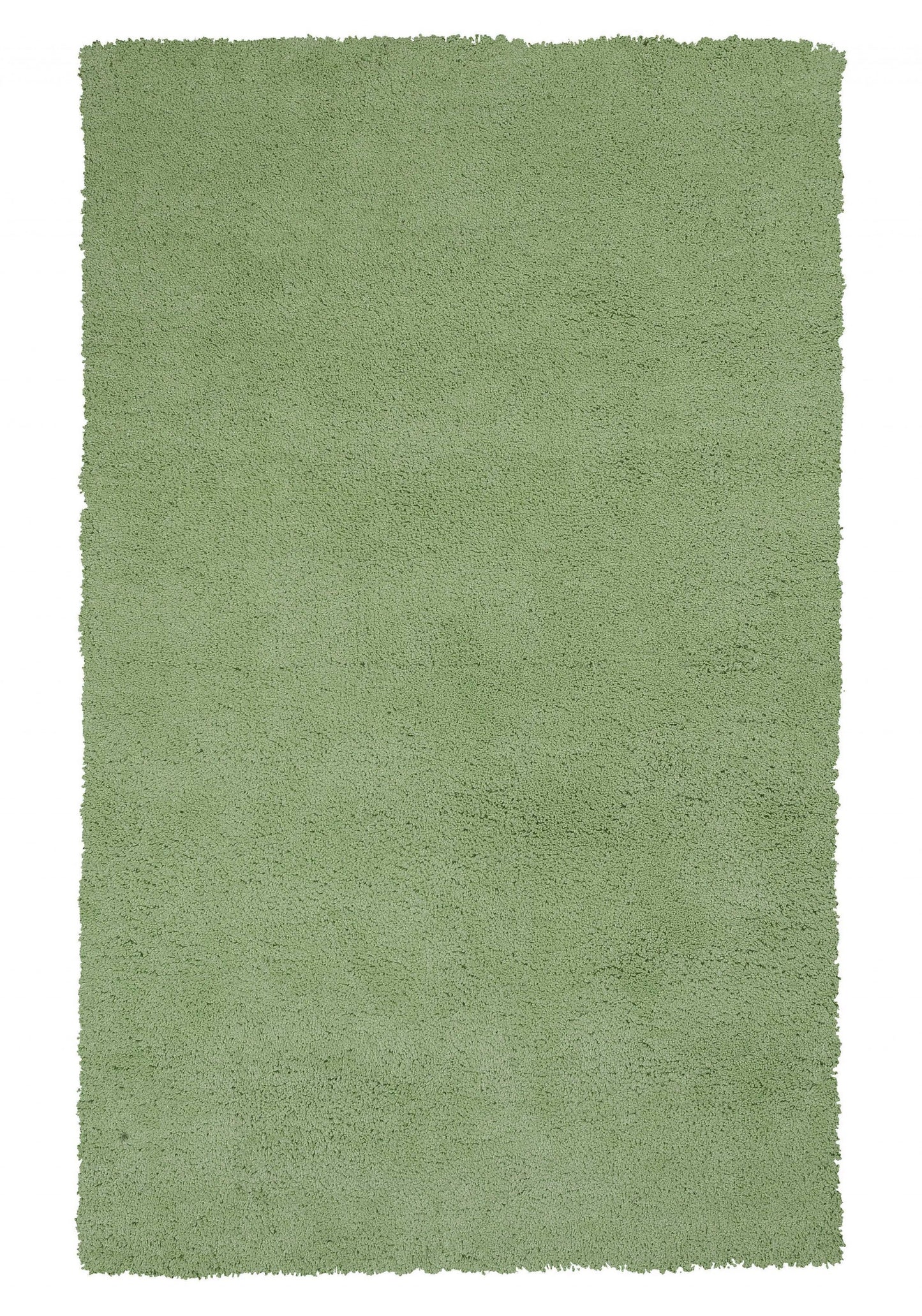 9' X 13' Green Hand Woven Area Rug