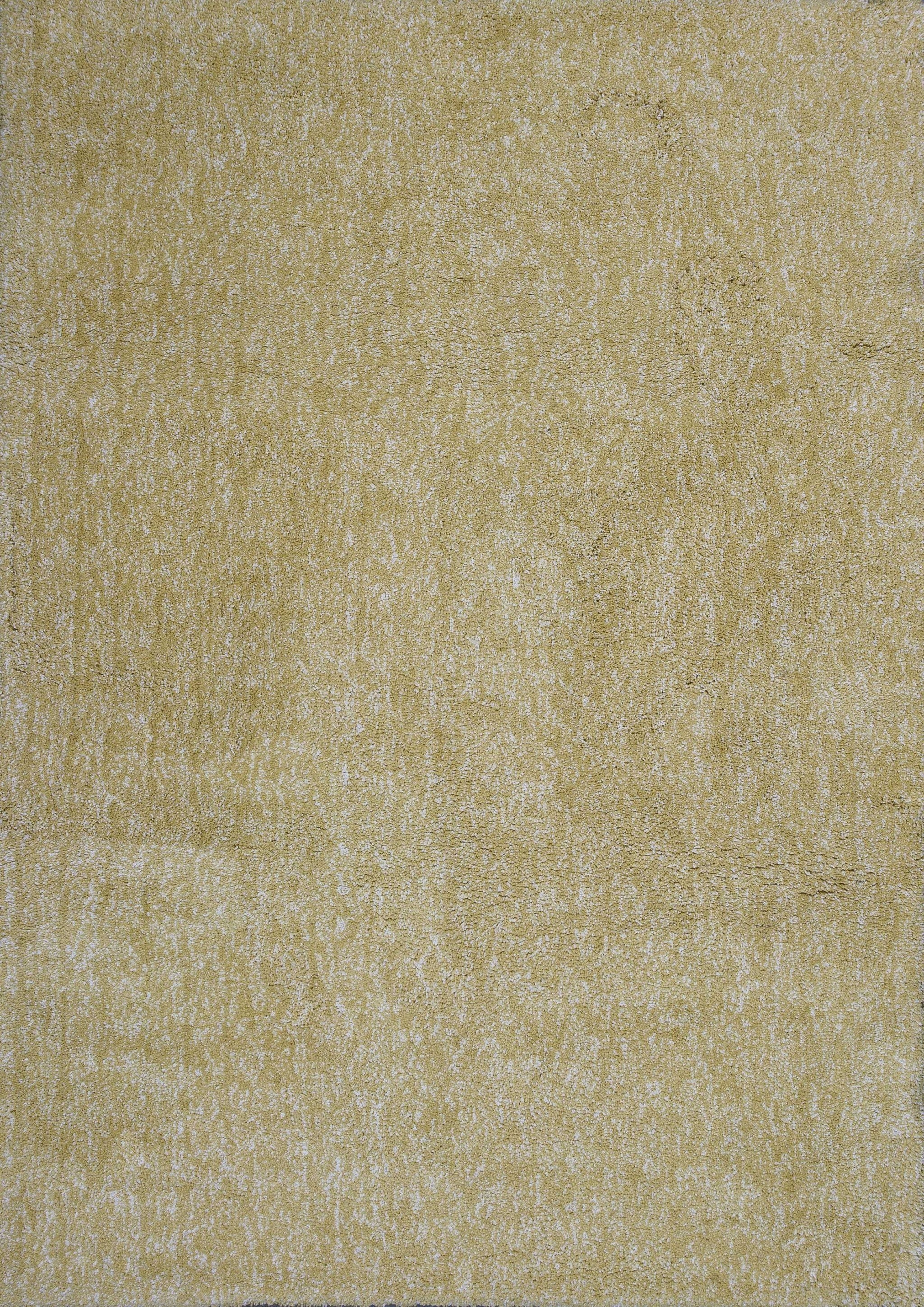 9' X 13' Yellow Hand Woven Area Rug