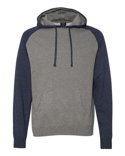 Unisex Raglan Hooded Sweatshirt - 2387