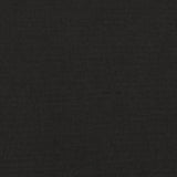 2-Seater Sofa Bed Black Fabric