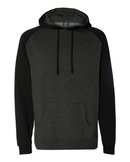 Unisex Raglan Hooded Sweatshirt - 2387