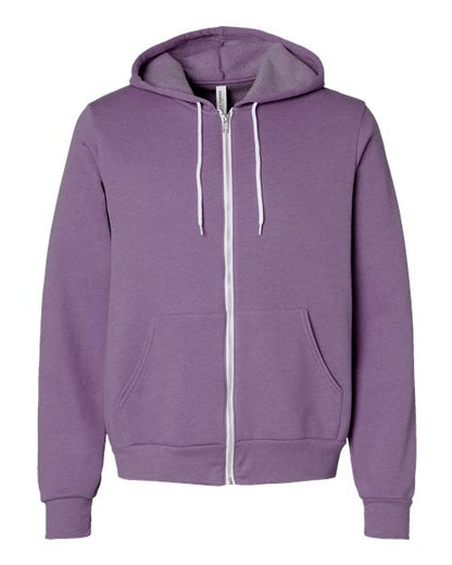Unisex Sponge Fleece Full-Zip Hoodie Sweatshirt - 2769