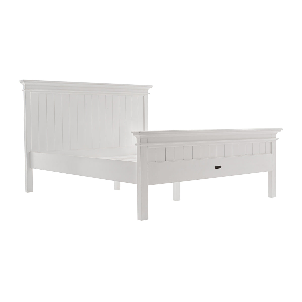 Classic White Panel Queen Size Bed
