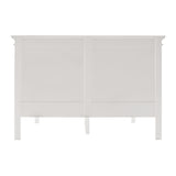 Classic White Panel Queen Size Bed