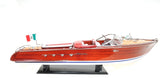 10" Riva Aquarama Hand Painted Decorative Boat