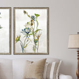 Late Summer Wildflower Ii Framed Art Silver Picture Frame Print Wall Art