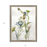 Late Summer Wildflower Ii Framed Art Silver Picture Frame Print Wall Art