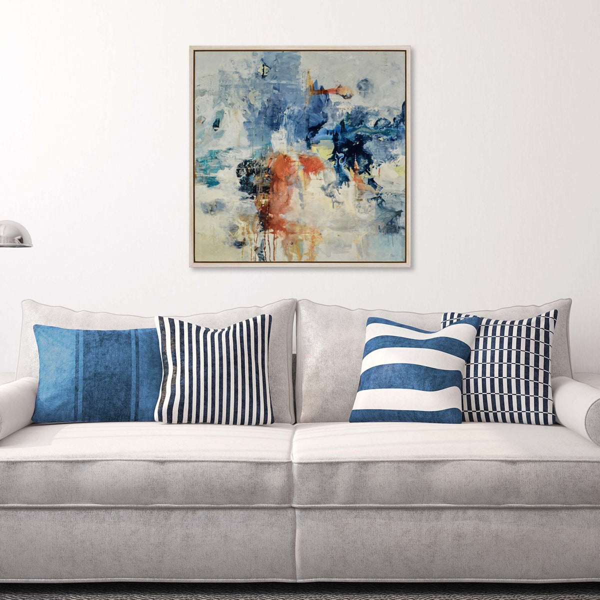 Set Of Four Sphere Set Of 4 Framed Art Gold Picture Frame Print Wall Art