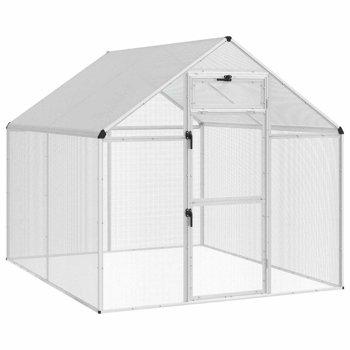 Bird Cage Silver 71.46 x 87.01 x 68.31 in