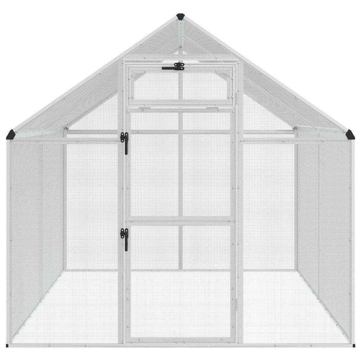 Bird Cage Silver 71.46 x 87.01 x 68.31 in