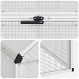Bird Cage Silver 71.46 x 87.01 x 68.31 in