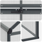 Bird Cage Anthracite 71.46 x 87.01 x 68.31 in