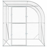 Chicken Coop Silver 78.74 x 78.74 x 84.65 in Galvanised Steel