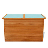 Patio Storage Box 49.6"x28.3"x28.3" Wood