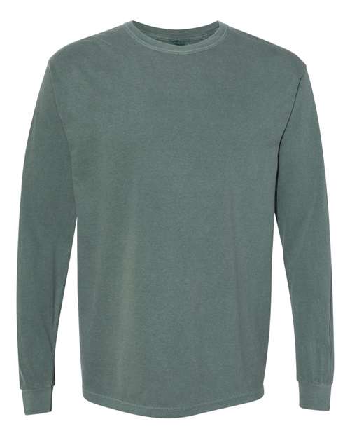 Unisex Garment-Dyed Heavyweight Long Sleeve T-Shirt - 2217