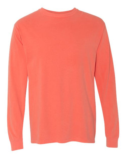 Unisex Garment-Dyed Heavyweight Long Sleeve T-Shirt - 2217