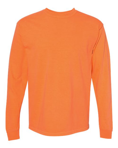 Unisex Garment-Dyed Heavyweight Long Sleeve T-Shirt - 2217