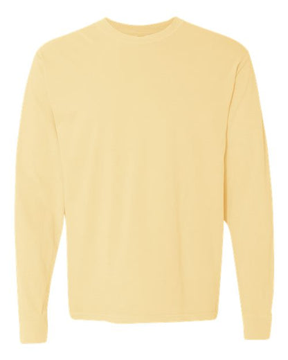 Unisex Garment-Dyed Heavyweight Long Sleeve T-Shirt - 2217