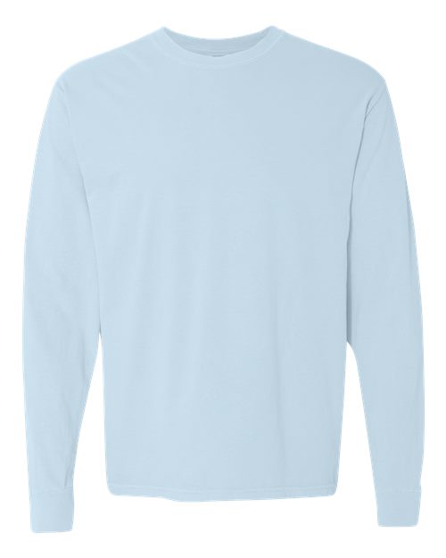 Unisex Garment-Dyed Heavyweight Long Sleeve T-Shirt - 2217