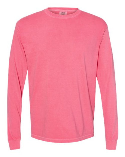 Unisex Garment-Dyed Heavyweight Long Sleeve T-Shirt - 2217
