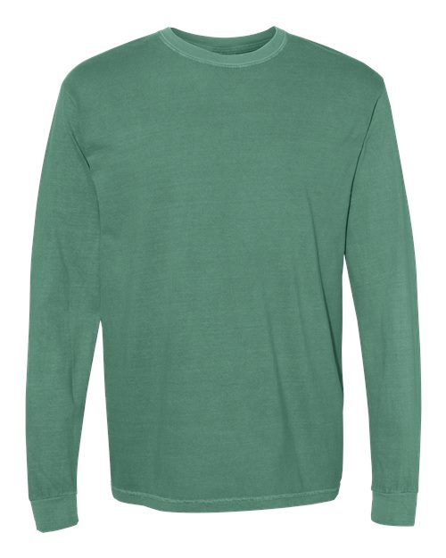 Unisex Garment-Dyed Heavyweight Long Sleeve T-Shirt - 2217