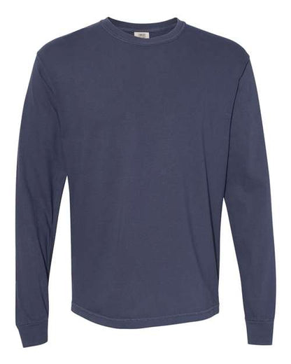 Unisex Garment-Dyed Heavyweight Long Sleeve T-Shirt - 2217
