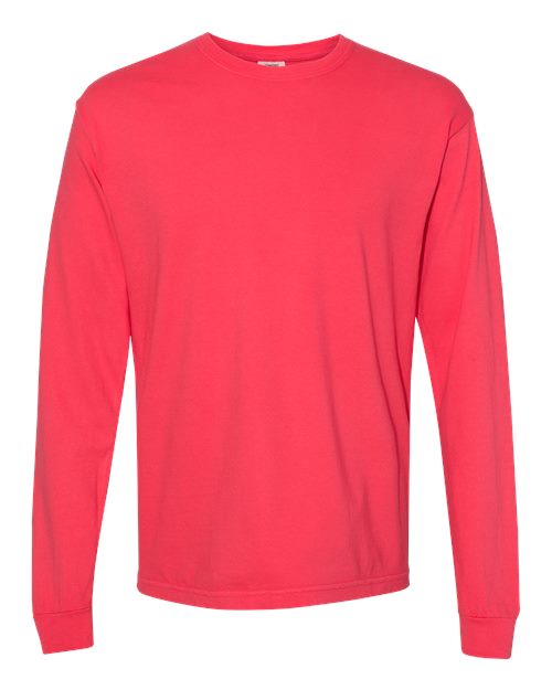 Unisex Garment-Dyed Heavyweight Long Sleeve T-Shirt - 2217
