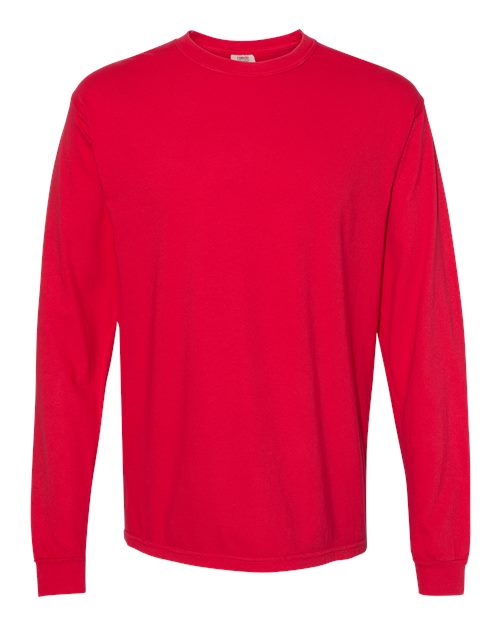 Unisex Garment-Dyed Heavyweight Long Sleeve T-Shirt - 2217