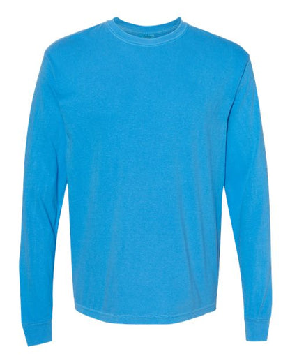 Unisex Garment-Dyed Heavyweight Long Sleeve T-Shirt - 2217