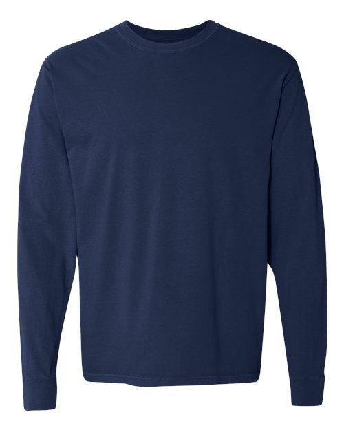 Unisex Garment-Dyed Heavyweight Long Sleeve T-Shirt - 2217