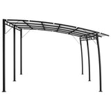 Garden Sunshade Awning 236.2"x118.1"x100.4" Cream