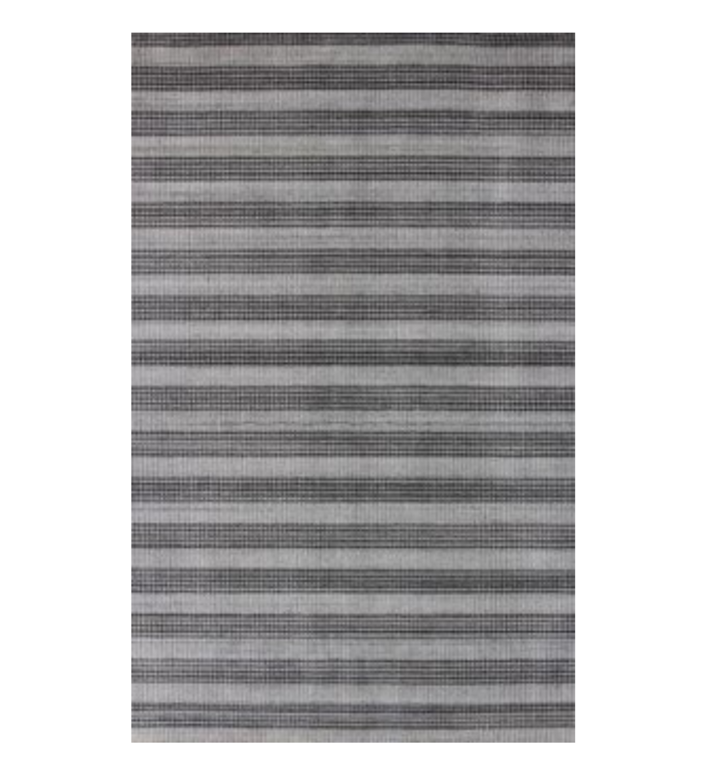 9' X 12' Black And Dark Grey Hand Loomed Area Rug