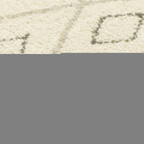 10' X 13' Sand Ash Grey And Ivory Geometric Power Loom Stain Resistant Area Rug