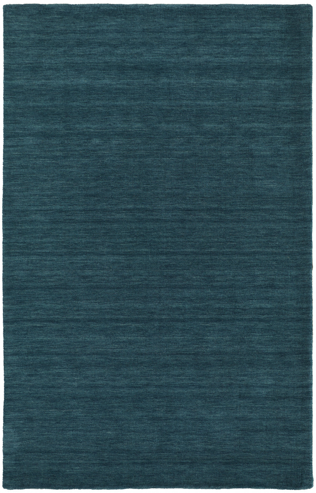 10' X 13' Blue Green Wool Hand Woven Area Rug