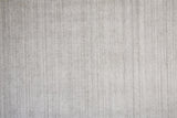 8' X 10' Gray Silver And Black Wool Hand Knotted Stain Resistant Area Rug