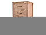 36" Natural Solid Wood Four Drawer Chest
