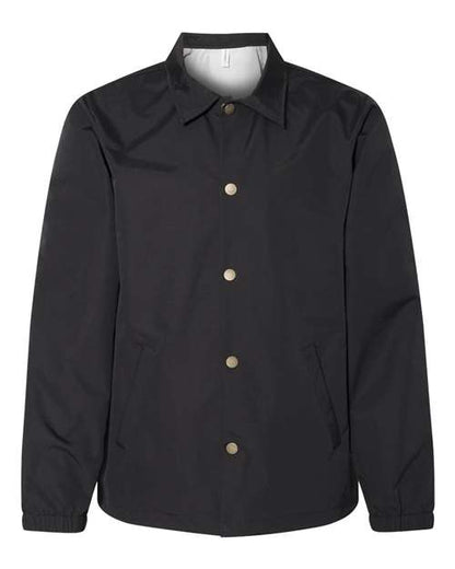 Men's Water-Resistant Windbreaker Coach’s Jacket - 4568