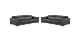 Two Piece Gray Four Person Seating Set