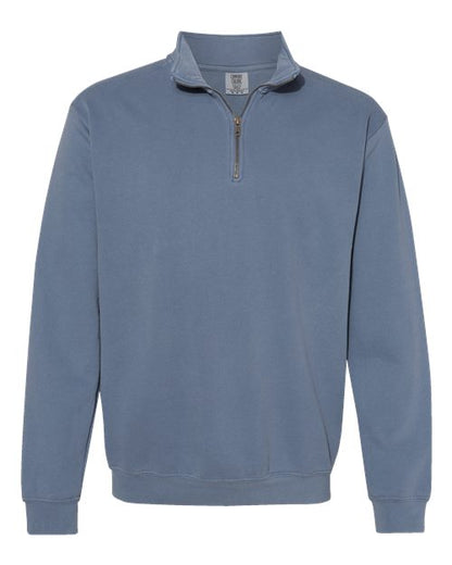 Unisex Garment-Dyed Quarter-Zip Sweatshirt - 4735