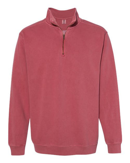 Unisex Garment-Dyed Quarter-Zip Sweatshirt - 4735