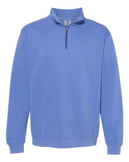 Unisex Garment-Dyed Quarter-Zip Sweatshirt - 4735