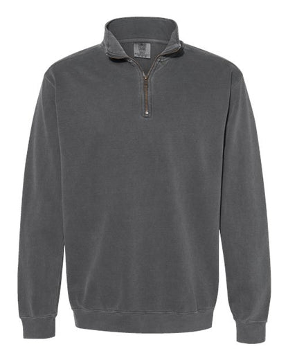 Unisex Garment-Dyed Quarter-Zip Sweatshirt - 4735