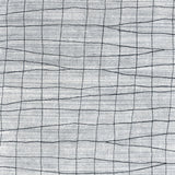 5' X 8' Gray and Black Wool Abstract Geometric Hand Loomed Area Rug