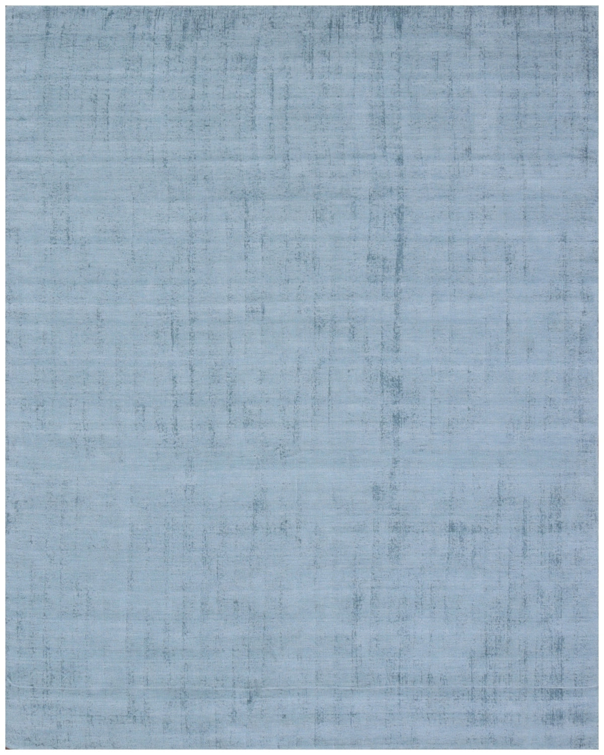9' X 12' Denim Blue Hand Loomed Area Rug